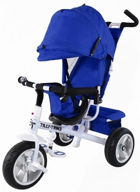 Велосипед трехколесный Baby Tilly Trike - 12", синий (T-371 BLUE) - Фото №2