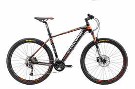 Велосипед горный Cyclone LX-650b - 27,5", рама - 19", черно-оранжевый (win17-012)