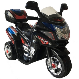 Електромобіль мотоцикл дитячий Baby Tilly T-725 чорний