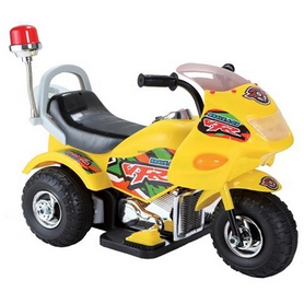 Електромобіль мотоцикл дитячий Baby Tilly T-721 жовтий
