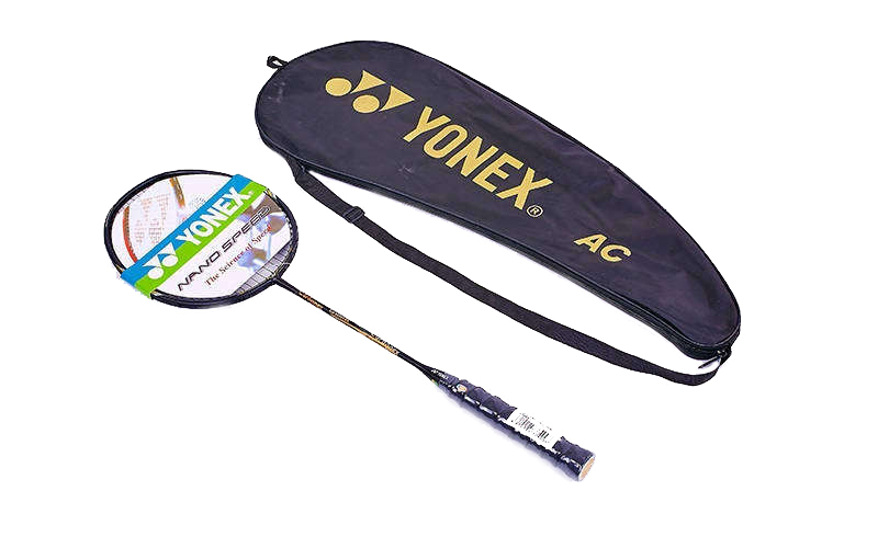 

Ракетка для бадминтона профессиональная Yonex Carbontex 35 BD-5670-2 черная, Черный