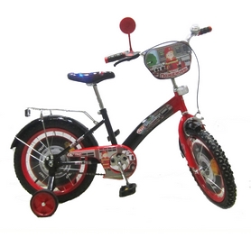 Велосипед дитячий Baby Tilly Пожежник - 16 ", чорний (T-21627)