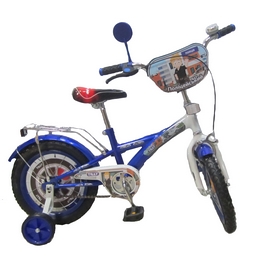 Велосипед детский Baby Tilly Полицейский - 14", голубой (T-21425)