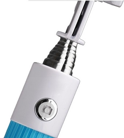 Монопод для селфи со встроeнным Bluetooth UFT SS22 Light Blue - Фото №3