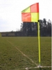 Распродажа*! Флаг угловой (полотно) с клипсой для крепления к штанге Soccer C-4597 - Фото №2