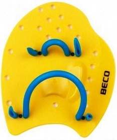 Лопатки для плавання (ласты для рук) Beco 96441 M желтые
