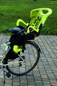 Велокресло детское Bellelli Tiger Relax (HI Vision) черное/салатовое - Фото №4