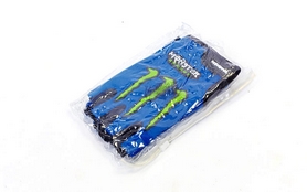 Велоперчатки текстильные Monster BC-5090-BL синие - Фото №4