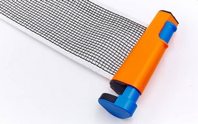 Сітка для настільного тенісу з кріпленням C-4608 помаранчева - Фото №3