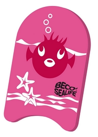 Доска для плавания детская Beco Sealife Kickboard 9653 4 розовая