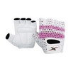 Перчатки для фитнеса X-power 9153 бело-розовые