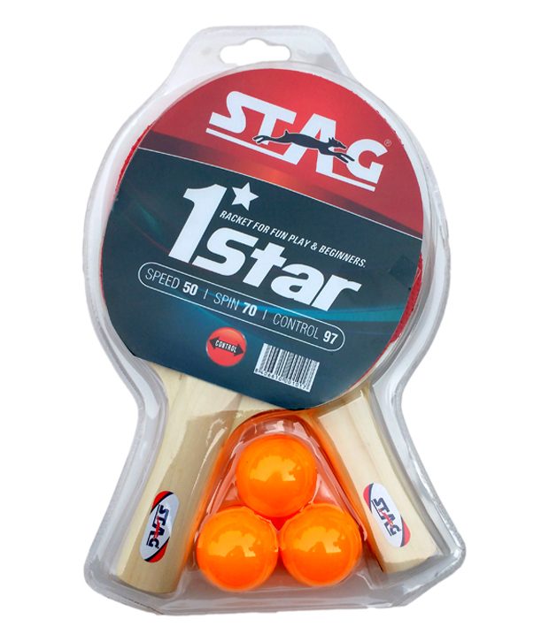 

Набор для настольного тенниса Stag One Star Play Set Two Bats TTRA-329