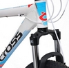 Велосипед горный Cross GRX 8 2015 - 27,5", рама - 18", белый - Фото №2