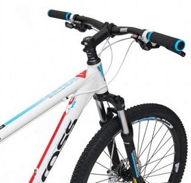 Велосипед горный Cross GRX 8 2015 - 27,5", рама - 18", белый - Фото №4
