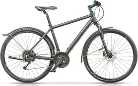 Велосипед городской Cross Travel Gent 2015 - 28", рама - 19", серый (TRAVEL CROSS G. 480)