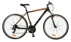 Велосипед гірський Leon HD-85 AM 14G Vbr 2017 - 28 ", рама - 19", чорно-помаранчевий (OPS-LN-28-004)
