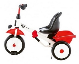Дитячий триколісний велосипед Kettler Happytrike Princess, червоний (T03035-0000) - Фото №3