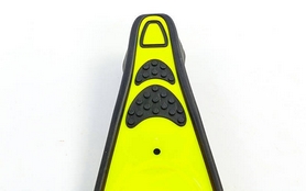 Ласты с закрытой пяткой Dorfin (ZLT) желтые, размер - 42-43 - Фото №3