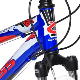 Велосипед подростковый горный Cross Speedster Boy 2015 - 26", рама - 13", синий - Фото №3