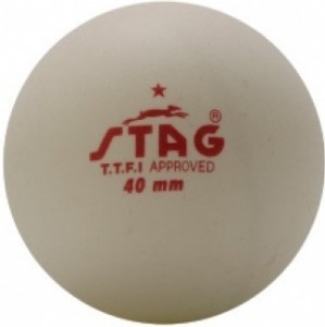 

Набор мячей для настольного тенниса Stag One Star White Ball (6 шт), Белый