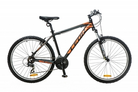 Велосипед горный Leon HT-85 AM 14G 2016 - 26", рама - 20", черно-оранжевый (OPS-26-047-1)