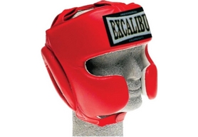 Шлем боксерский Excalibur 716 красный