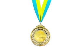 Медаль спортивная ZLT Hit C-3218-G золотая