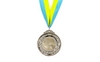 Медаль спортивная ZLT Hit C-3218-S серебро