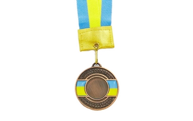 Медаль спортивная ZLT Ukraine C-3242-3 бронза