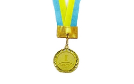 Медаль спортивная 1 место (золото) ZLT Star C-2940-1(5) 50 мм