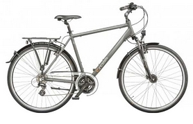 Велосипед городской Cross Areal Trekking Gent 2015 - 28", рама - 19", серый (AREAL TREK. G. 480)