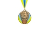 Медаль спортивная ZLT Ukraine C-4339-3 бронза