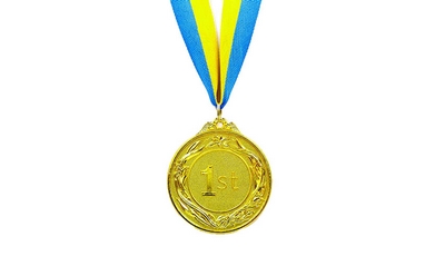 Медаль спортивная ZLT Glory C-4327-ANG(1) золото