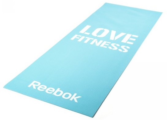 

Мат для фитнеса Reebok Love Fitness Blue, Синий