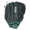 Перчатка-ловушка бейсбольная Wilson A500 WTA05RF1612 зеленая