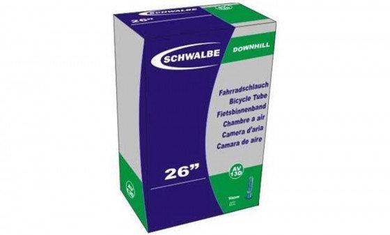 

Камера велосипедная Schwalbe AV13D 40 мм Downhill EK 26" (54/75x559)