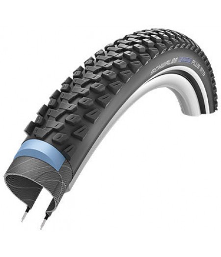 

Покрышка велосипедная Schwalbe Marathon Plus MTB SmartGuard 26"x2.25" (57-559) B/B+RT HS468 DC 67EPI 36B