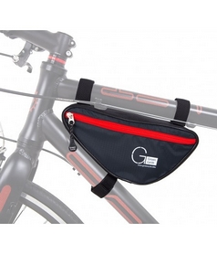 Велосумка Green Cycle F-Angle 5302 в раму черно-красная - Фото №2