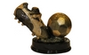 Статуетка (фігурка) нагородна спортивна ZLT Футбол "Бутса з м'ячем" C-1570-A