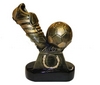 Статуетка (фігурка) нагородна спортивна ZLT Футбол "Бутса з м'ячем" C-4105-B
