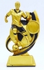 Статуетка (фігурка) нагородна спортивна ZLT Футбол "Футболіст" C-1623-A5 - Фото №2