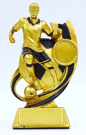 Статуетка (фігурка) нагородна спортивна ZLT Футбол "Футболіст" C-1623-A5 - Фото №2