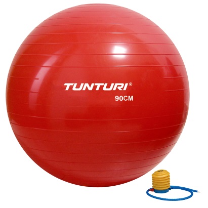 

Мяч для фитнеса (фитбол) Tunturi Gymball 14TUSFU281 55 см красный