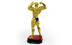 Статуетка (фігурка) нагородна спортивна ZLT "Бодібілдинг" C-2245-A5 - Фото №2