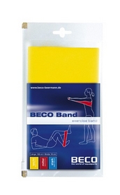 Распродажа*! Эспандер ленточный для аквафитнеса Beco 9672 2 Band желтый