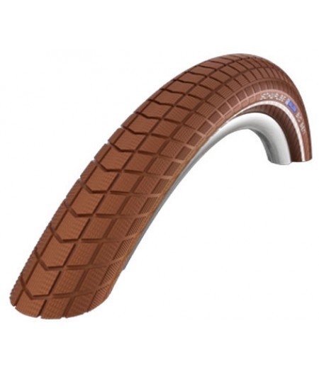 

Покрышка велосипедная Schwalbe 28"x2.00" (50-622) Big Ben HS439 KevlarGuard BN/BN+RT red, Красный