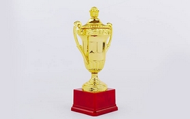 Кубок ZLT C-857A золотой, высота 27 см - Фото №2