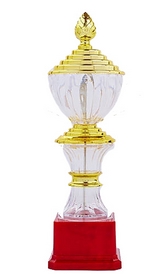 Кубок ZLT C-895-2 золотой, высота 30 см