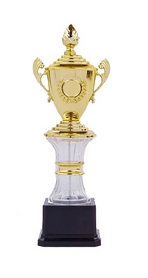 Кубок ZLT "Glory" C-K078A золотой, высота 31 см