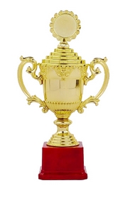 Кубок ZLT C-896-3B золотой, высота 29,5 см